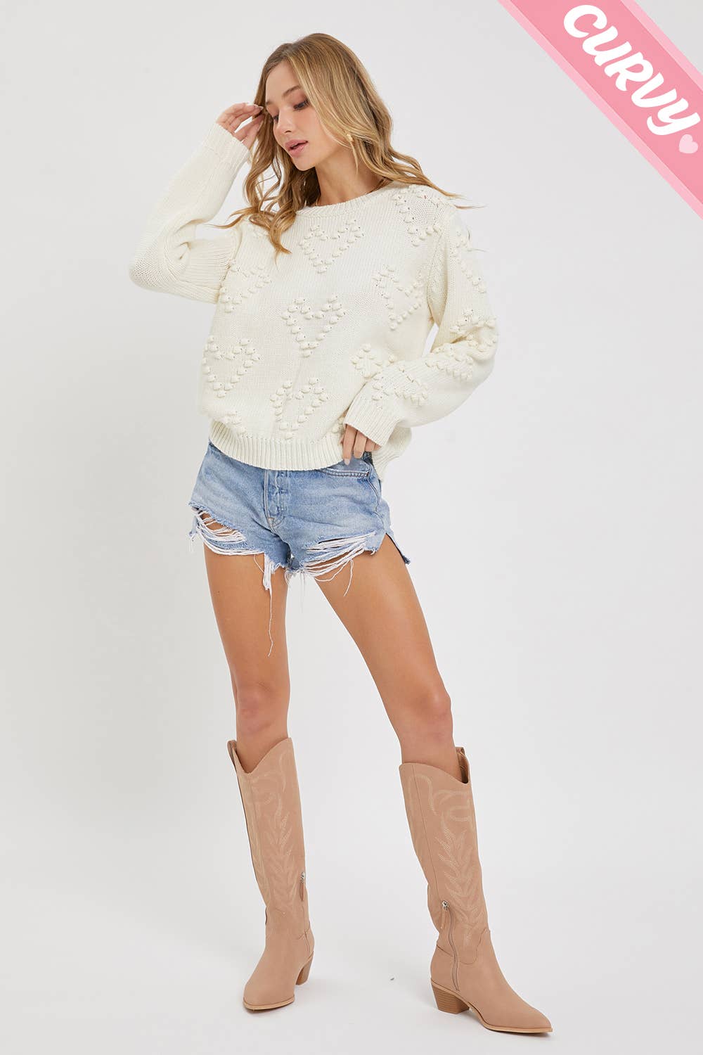 All in Love Sweater - Plus