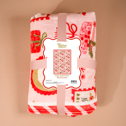 Home for the Holidays Plush Blanket