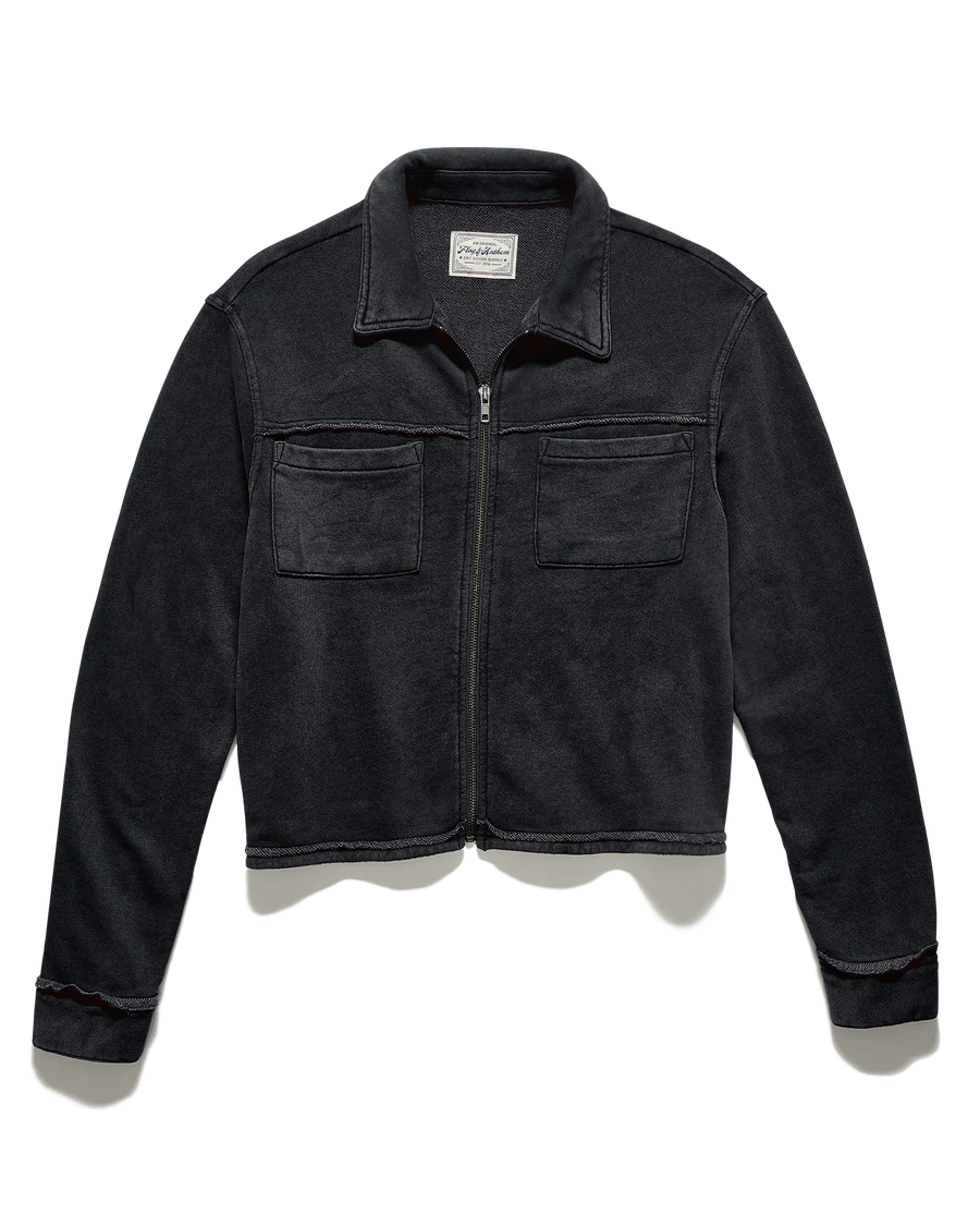 Charlotte Zip Up Terry Jacket