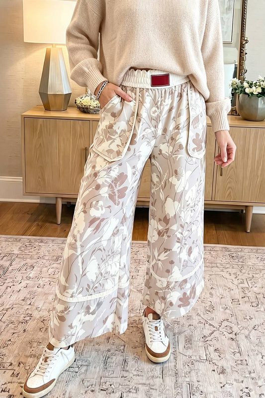 Floral Print Comfy Pants