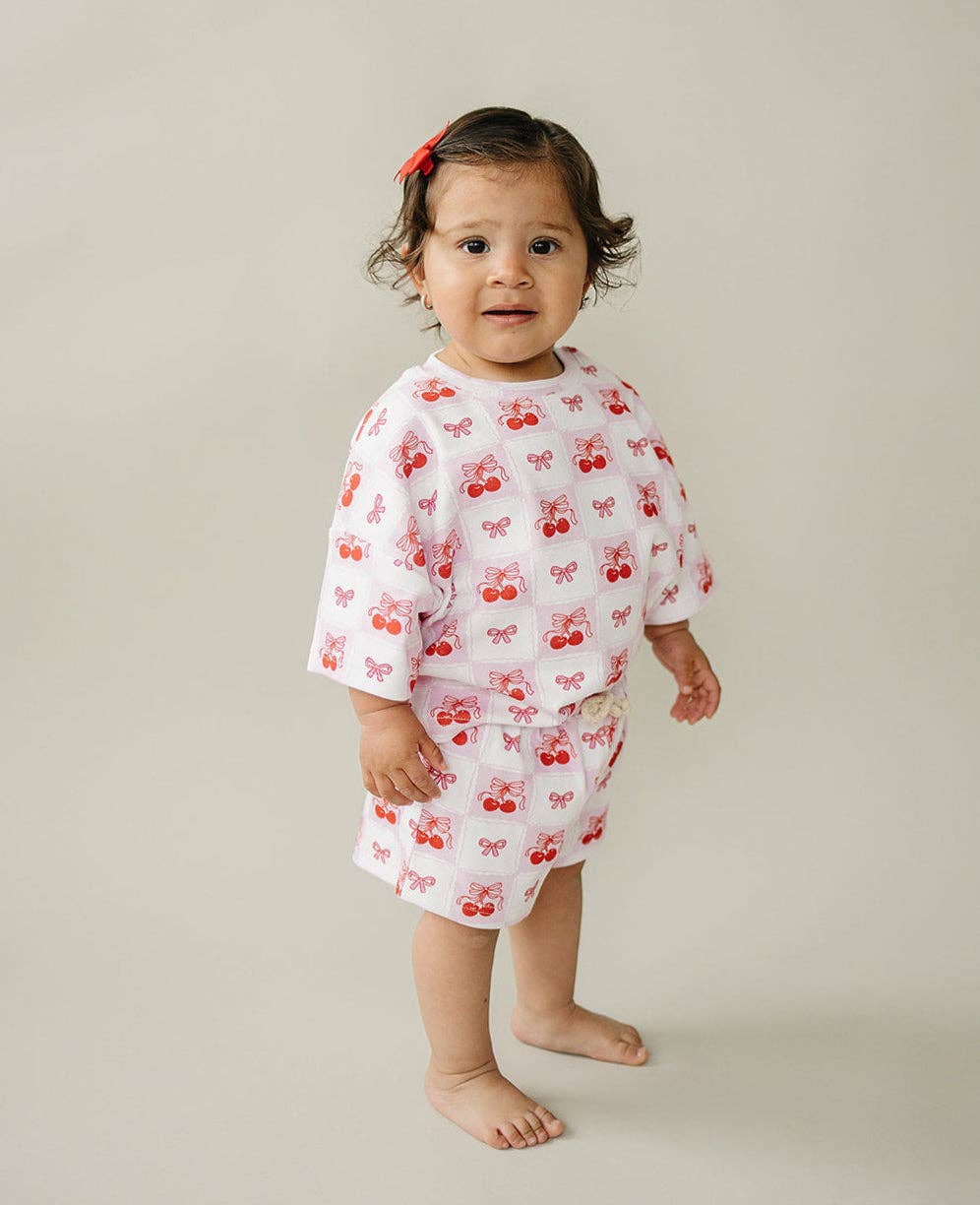 Checkered Cherry Set