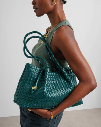 Nova Shoulder Tote - Palm Green