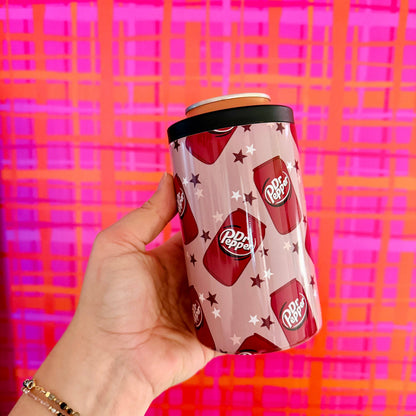 Dr Pepper Lover Inspired 12 oz Can Cooler