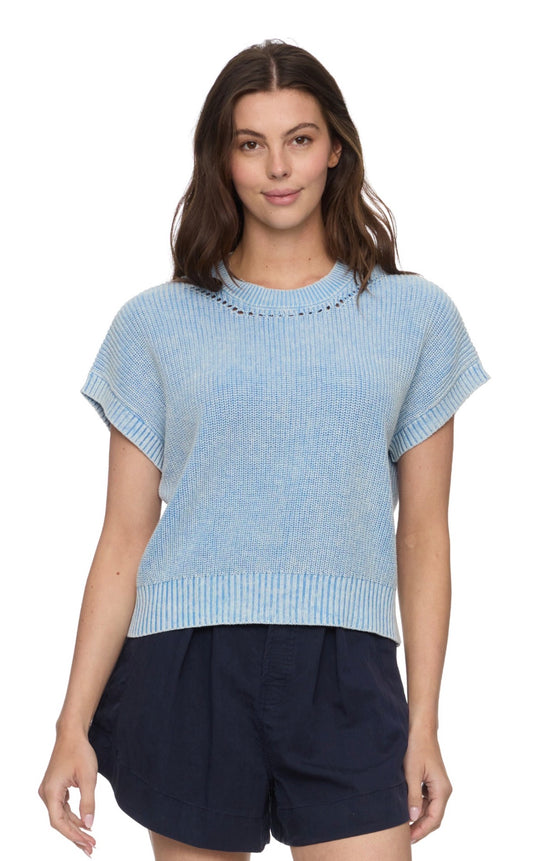 Elmwood Drop Needle Stitch Sweater