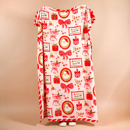 Home for the Holidays Plush Blanket