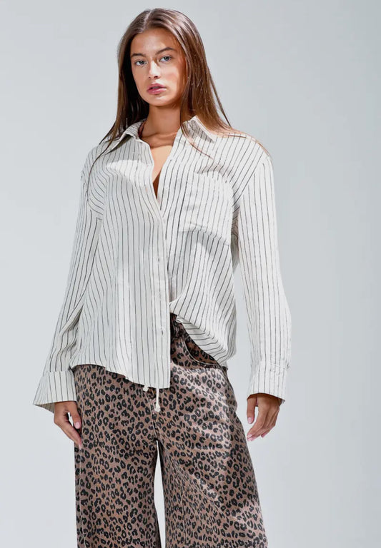 Linen Button Down Shirt