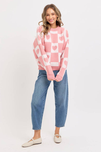 Valentine Heart Sweater