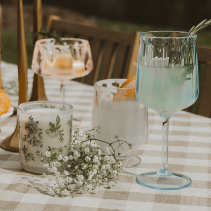 Let’s Sip Outdoor Plastic Wine Drinkware