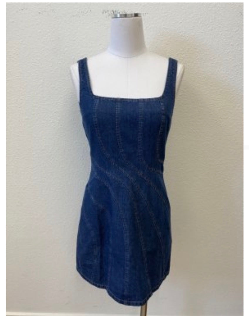 Denim Mini Dress