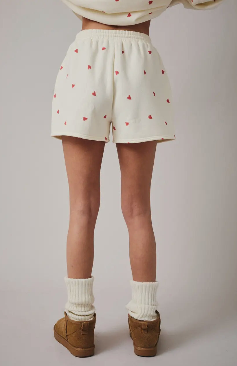 Lots of Love Heart Sweatshorts