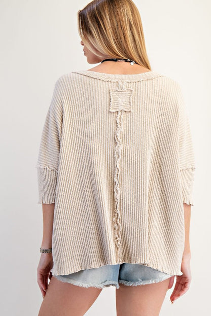 Cozy Cute Textured Top