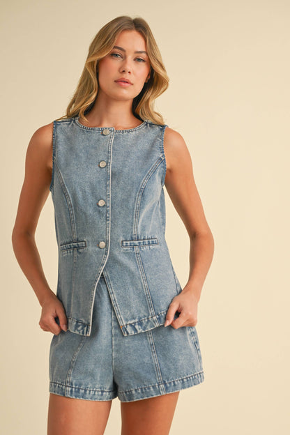 Broadway Nights Denim Set