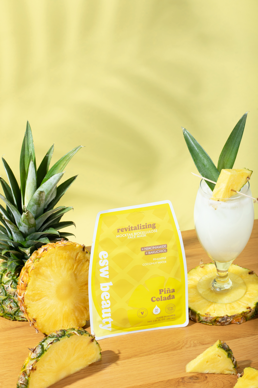 Piña Colada Revitalizing Mocktail Mask