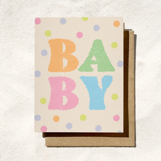 Baby | Bright + Bold Card
