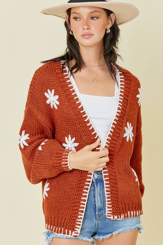 Floral Cozy Cardi