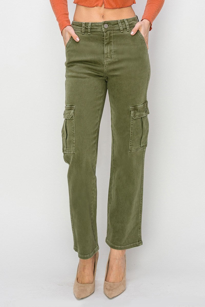 Meg High Rise Cargo Pants