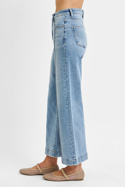 Lauren High Rise Crop Denim
