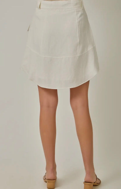 Cargo Belted Skirt