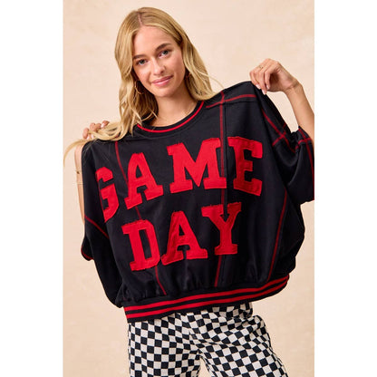 Gameday Patchwork Top
