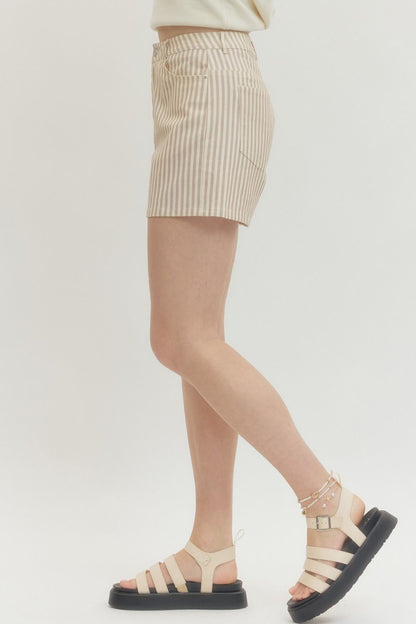 Summertime Striped Shorts