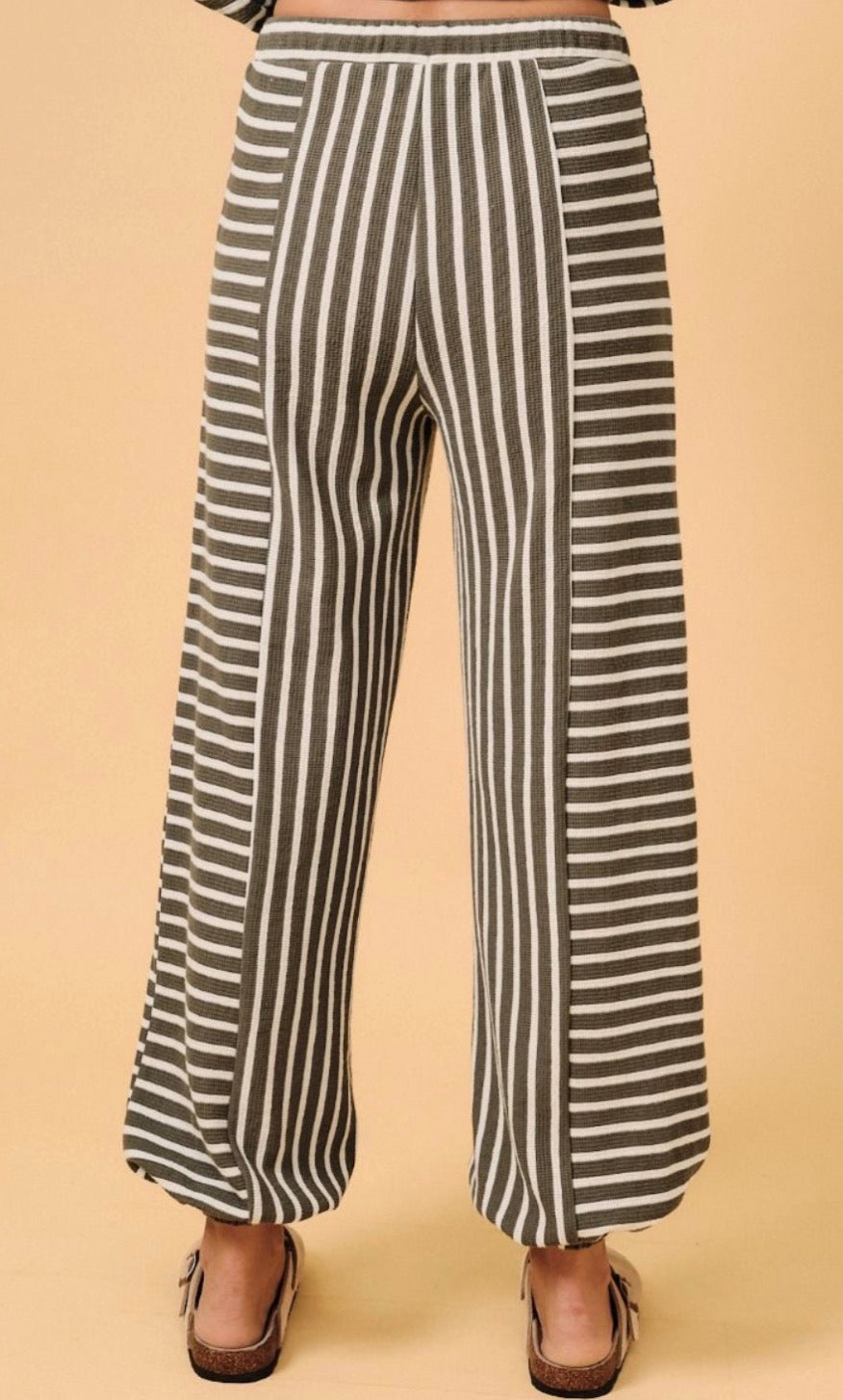 Stripe Knit Pant
