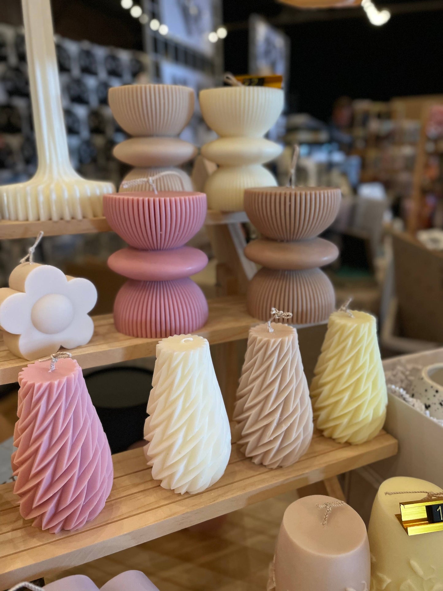 Geometric Decorative Candle