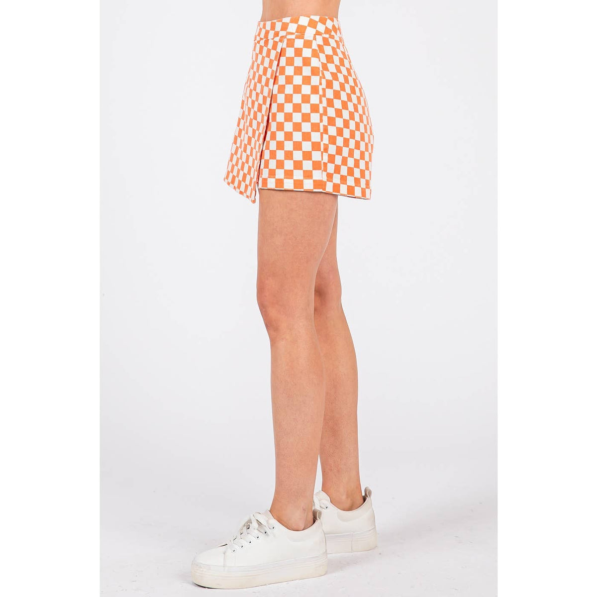 Game Day Checkered Skort