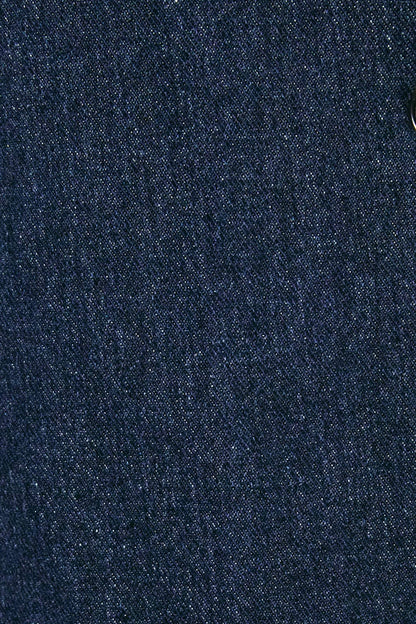 Collared Dark Denim Dress