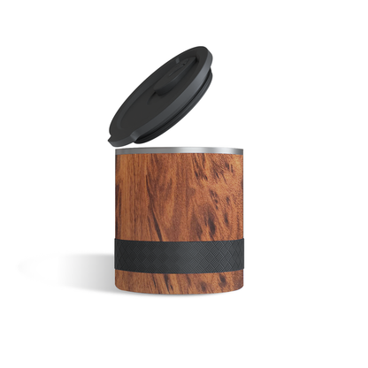 On The Rocks 10oz Lowball Teakwood Cup