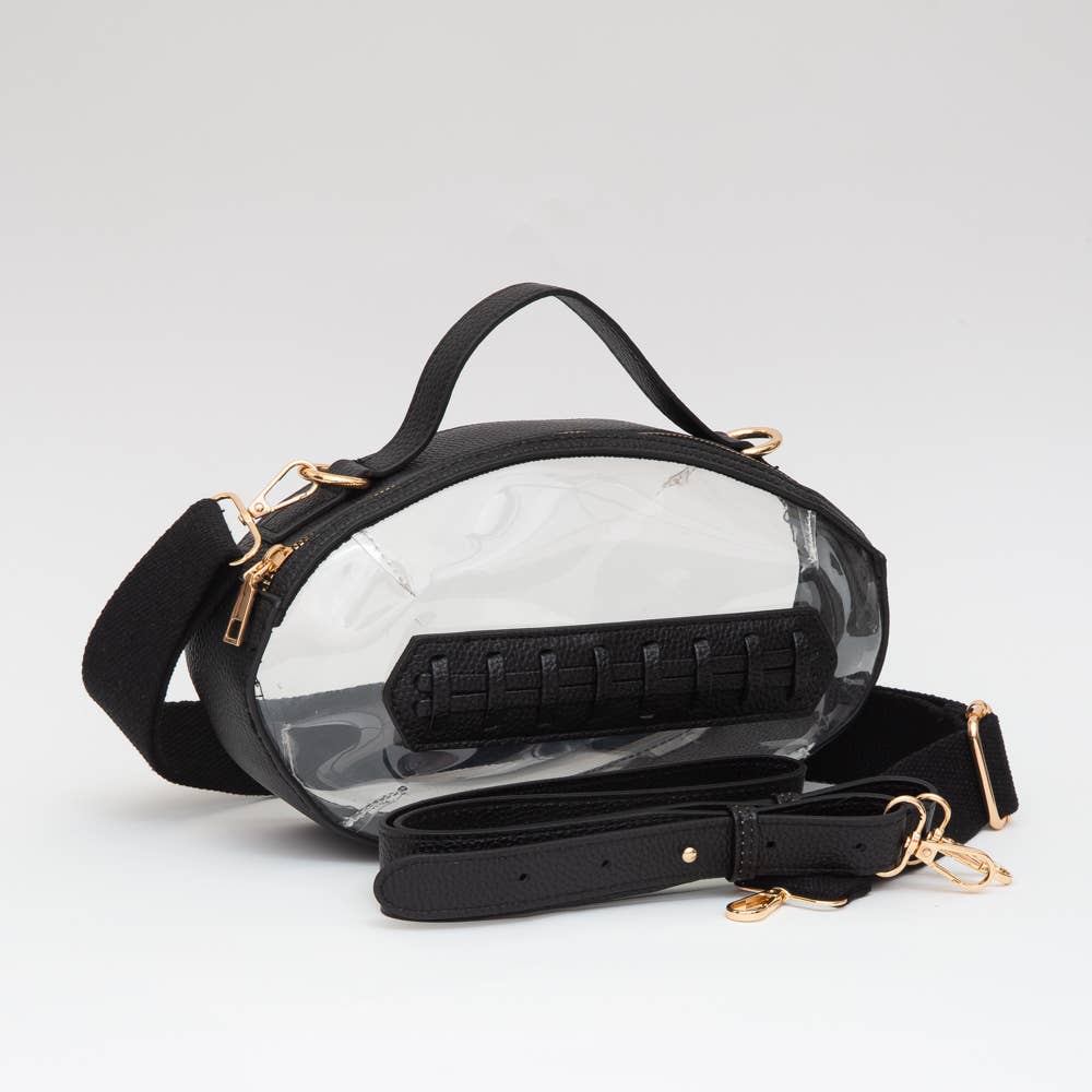 Game Day Football Clear Bag