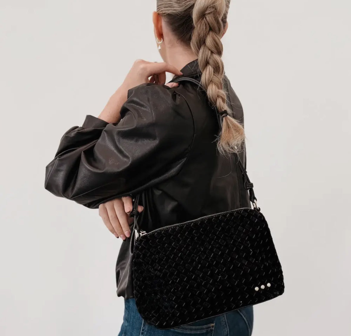 Harper Hobo Suede Shoulder Bag