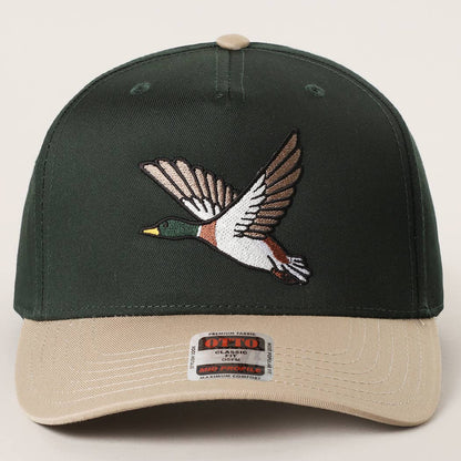 Flying Mallard Embroidered Hat