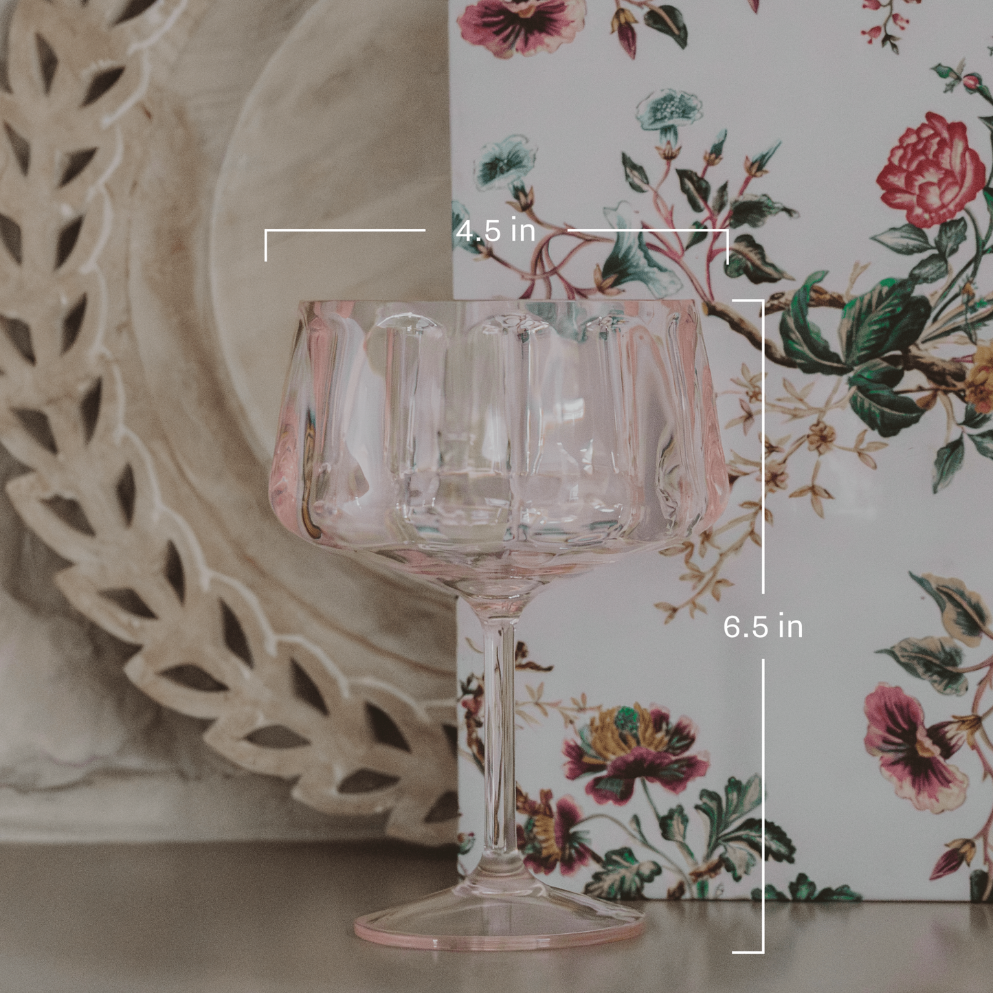 Let’s Sip Outdoor Plastic Coupe Drinkware