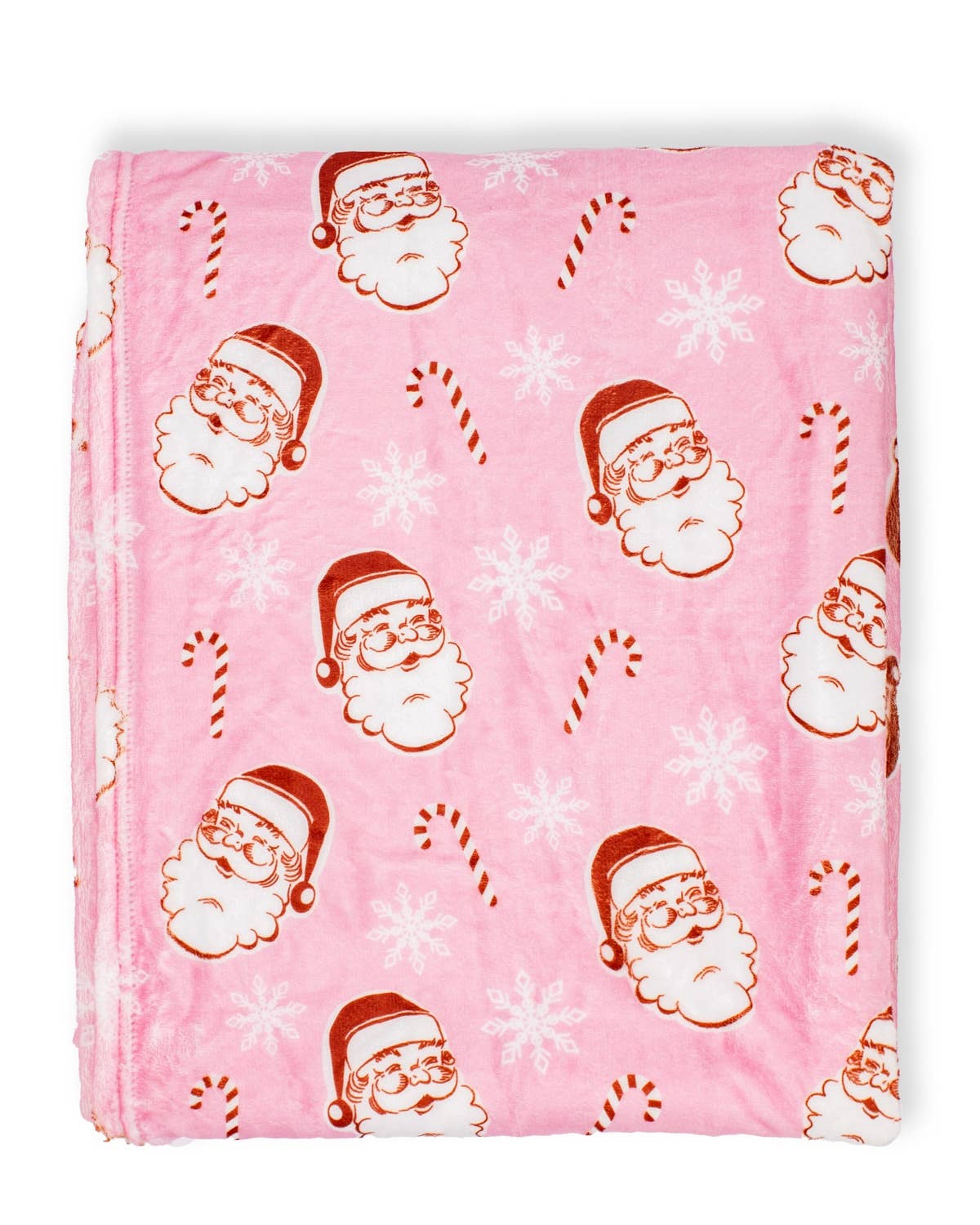 Candy Cane Cutie Throw Pink