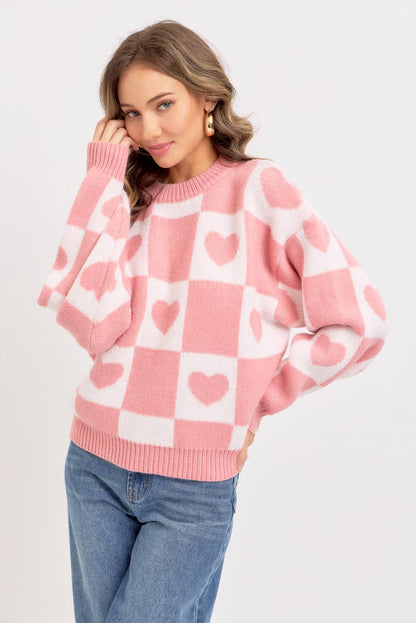 Valentine Heart Sweater