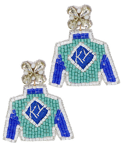 KY Jockey Silk Earrings