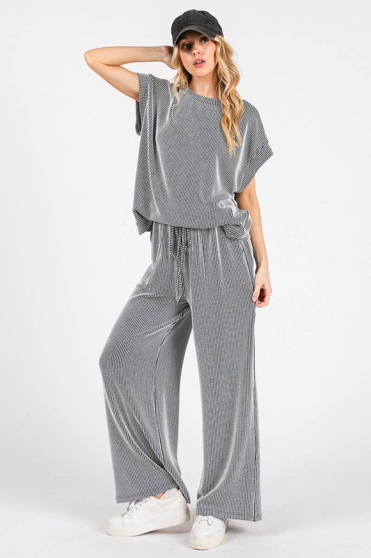 Cozy Ribbed Lounge Set