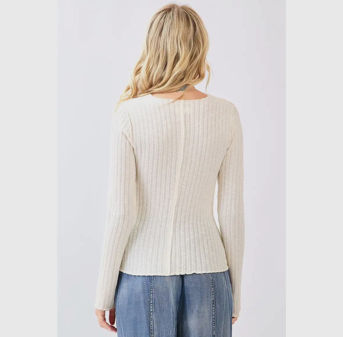 Lettuce Hem Layering Top