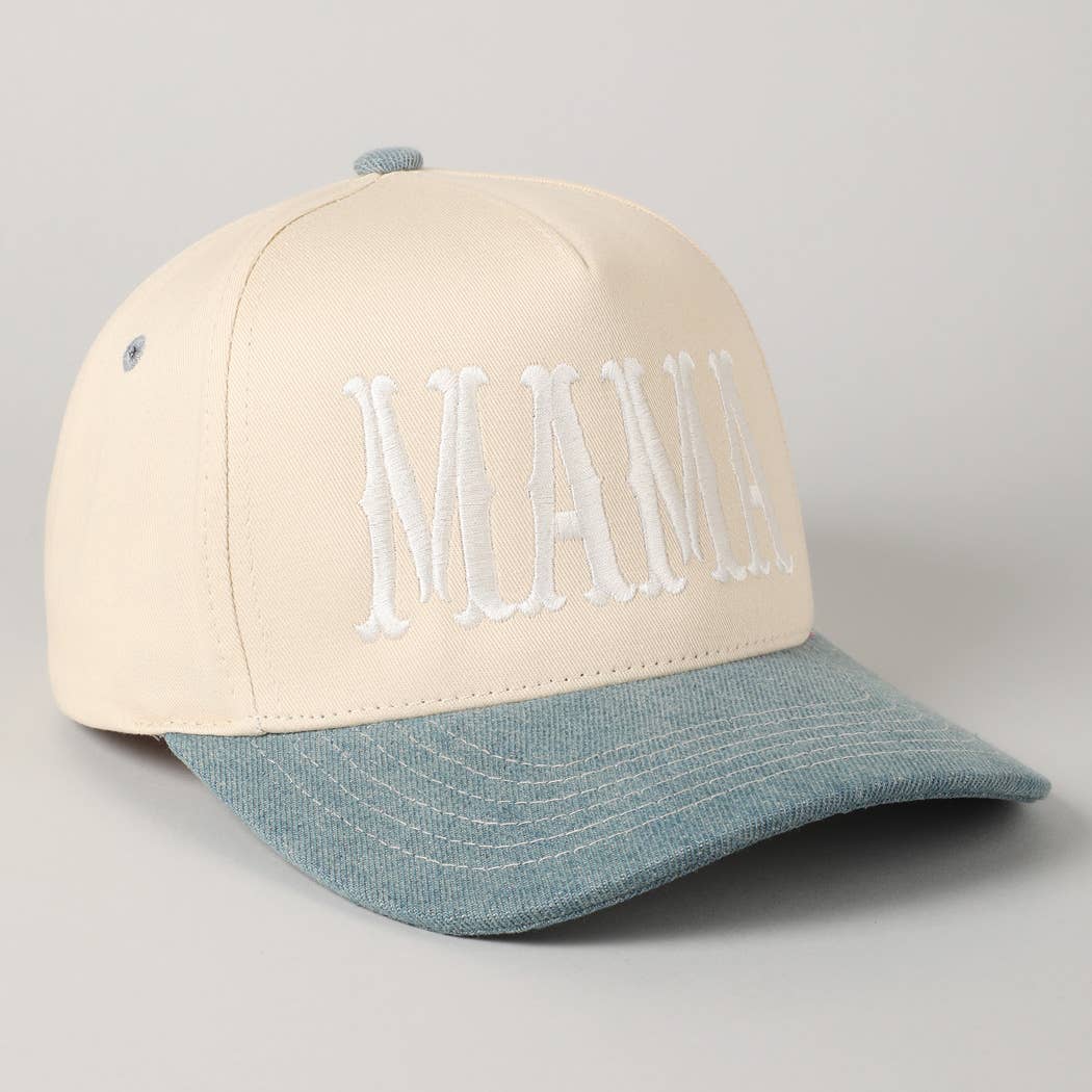 MAMA Denim Hat