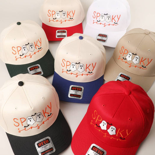 SPOOKY Season Embroidered Hat