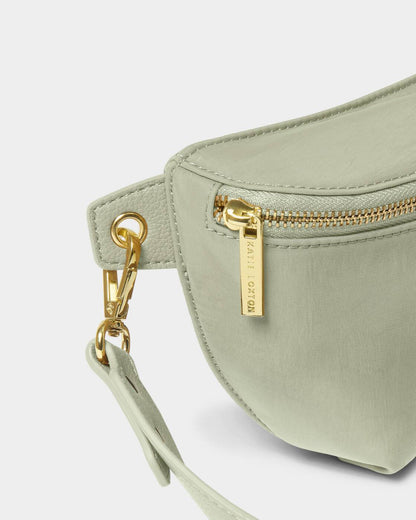 Nylon Luxe Belt Bag - Matcha