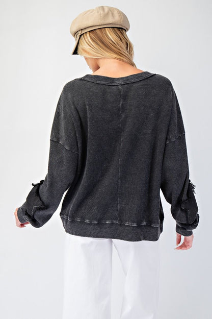 Star Patch Thermal Top