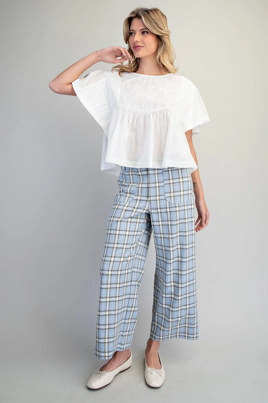 Cloud Foam Plaid Pants