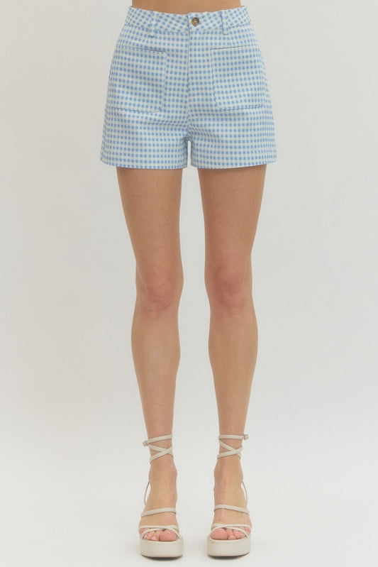 Sweet Spring Gingham Shorts