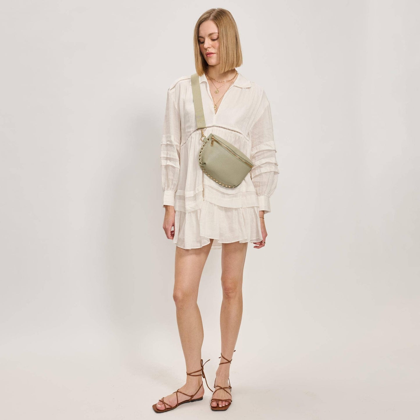 Gizelle Studded Belt Bag