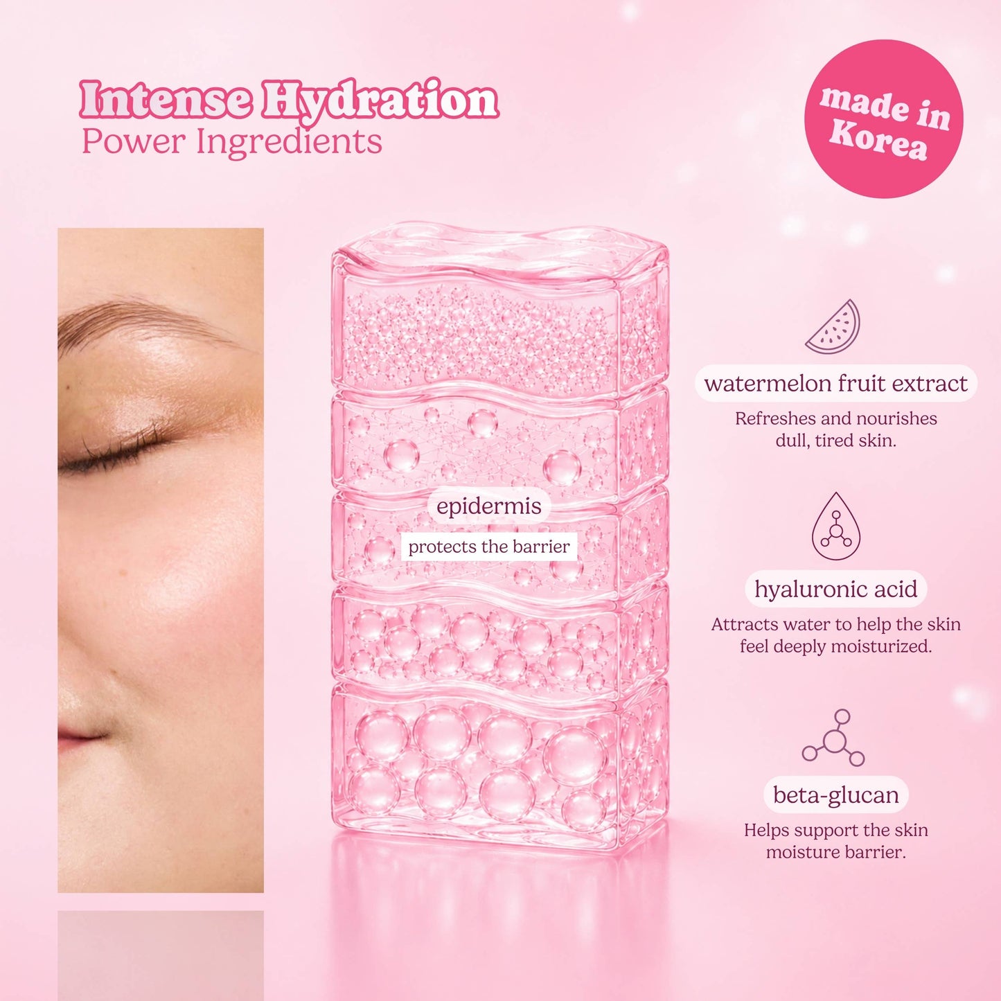 The Pink Dream Moisturizing Sheet Mask