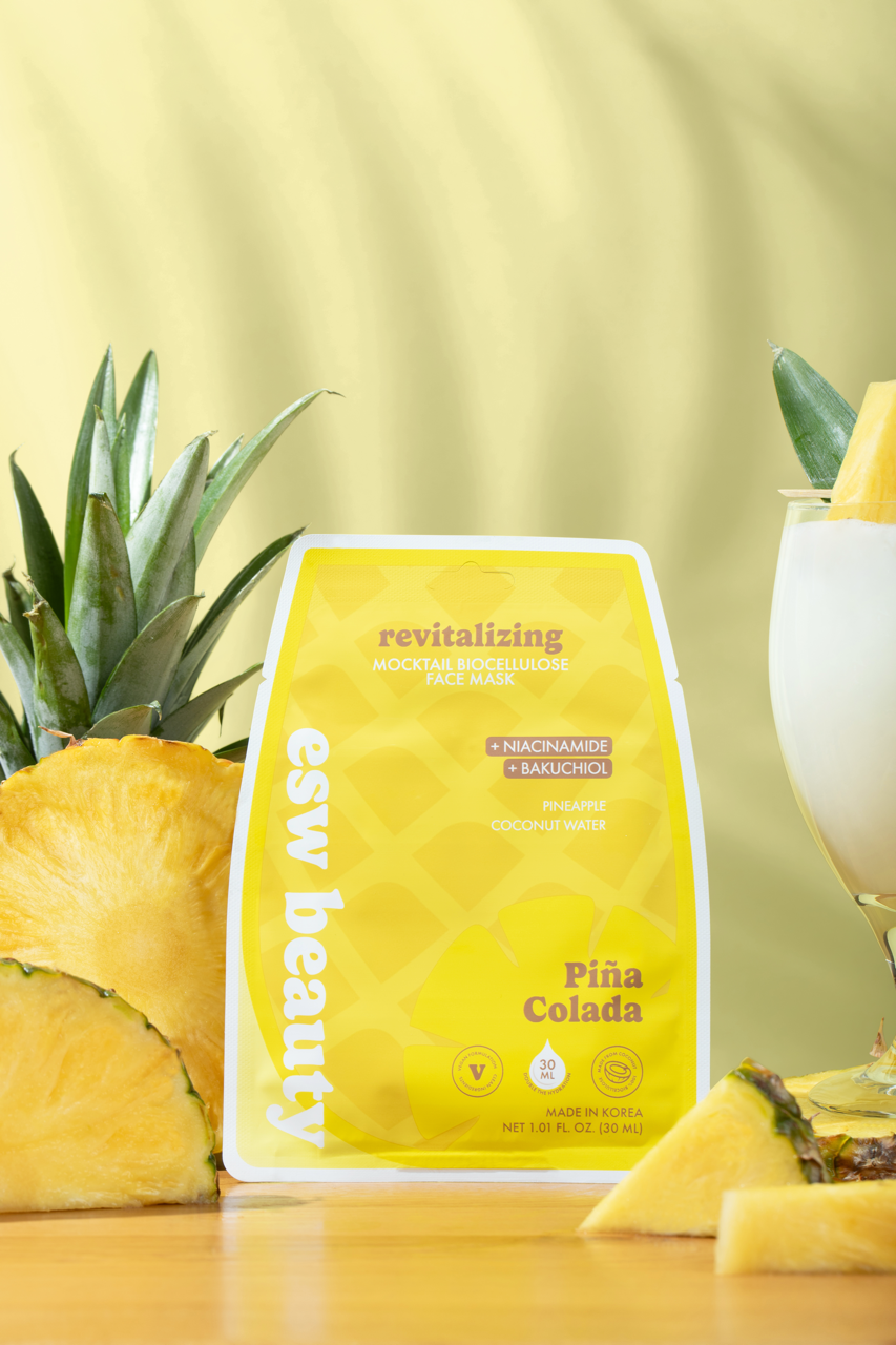 Piña Colada Revitalizing Mocktail Mask