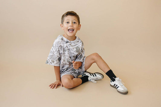 Kid’s Camo Short Set