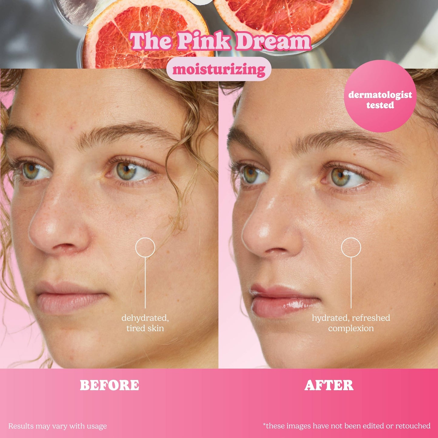 The Pink Dream Moisturizing Sheet Mask
