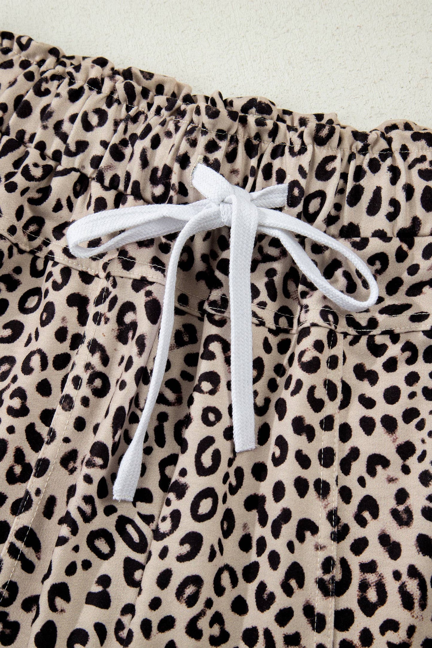 Leopard Knit Pants